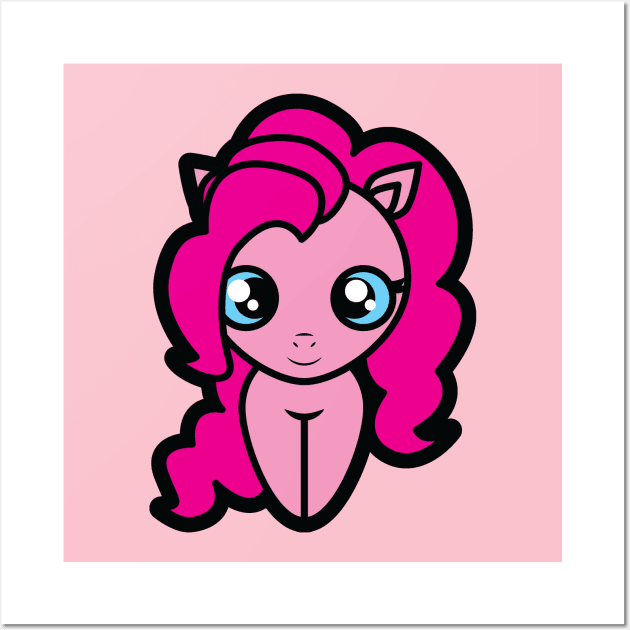 Pinkie Pie Tooniefied Wall Art by Tooniefied